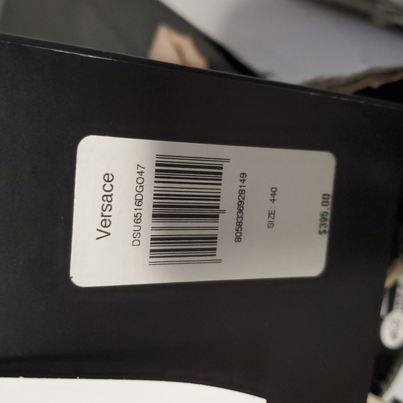 Nib Men's Sz 44 Versace Pool slides - Picture 8 of 10